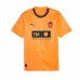 Férfi Rövid ujjú Futball Ing Puma Valencia CF 3rd Kit 23/24 Narancszín