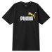 Kortærmet T-shirt til Mænd Puma Ess+ 2 Col Logo Sort