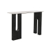 Console Home ESPRIT Alb Negru Marmură Lemn de mango 117 x 31 x 77 cm