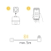 Wireless module for electronic lock Nuki Bridge