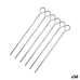 Ensemble de brochettes pour barbecue Wooow Métal 6 Pièces 20 cm (36 Unités)