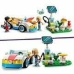 Építő készlet Lego 42609 Friends Electric Car and Charger Toy Vehicle Többszínű