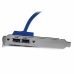 Cablu USB Startech USB3SPLATE           IDC Albastru