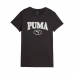 T-shirt med kortärm Dam Puma Squad Graphicc Svart