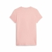 Camisola de Manga Curta Mulher Puma Ess Logo Rosa Claro