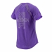 Women’s Short Sleeve T-Shirt New Balance Valencia Marathon Purple