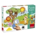 Detské drevené puzzle Goula Goula Safari Drevo (19 pcs)