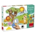 Houten Kinderpuzzel Goula Goula Safari Hout (19 pcs)