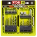 Drill bits and tits set Ryobi RAK32DDMIX 32 Части Hex PZ pH