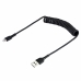 Cablu USB la Lightning Startech RUSB2ALT50CMBC Negru 50 cm