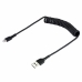 Kabel iz USB v Lightning Startech RUSB2ALT50CMBC Črna 50 cm