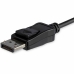 Adaptador USB C a DisplayPort Startech CDP2DP146B 1,8 m Negro