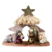 Crèche de Noël Decoris Clair (15 x 8 x 13 cm) (6 Pièces)