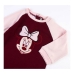 Dětské body s dlouhým rukávem Minnie Mouse Vínový