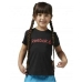 Camisola de Manga Curta Infantil Reebok G ES Tee Bas Preto