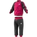 Joggingpak voor baby Adidas I Bball Jog FT Roze Zwart Multicolour