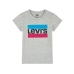 Детска тениска с къс ръкав Levi's Sportswear Logo Tee Сив