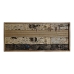 Portafoto DKD Home Decor Marrone Legno Legno MDF Naturale 55 x 2,5 x 24 cm (12 Unità)