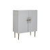 Mobiliário Auxiliar DKD Home Decor BAR Dourado Branco Ferro Madeira de mangueira (85 x 45 x 110 cm)