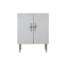 Mobiliário Auxiliar DKD Home Decor BAR Dourado Branco Ferro Madeira de mangueira (85 x 45 x 110 cm)