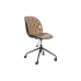 Biroja krēsls DKD Home Decor Gaiši brūns polipropilēns 47,5 x 57,5 x 83 cm
