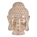 Dekorativ hagefigur Buddha Hode Hvit/Gull Polyresin (45,5 x 68 x 48 cm)