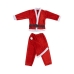 Costume per Neonati Babbo Natale 0-2 Anni Rosso Bianco