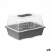 Seră Gri Transparent Plastic 21,5 x 12,8 x 17,4 cm (16 Unități)