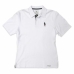 Tricou Polo cu Mânecă Scurtă Bărbați OMP Driver Icon Alb