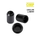 Dado OMP OMPS09731201 M12 x 1,25 4 uds Nero