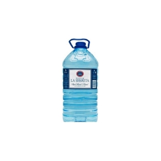 Agua mineral Solares 5 litros 72 packs de 2 garrafas