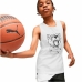 Баскетболна тениска Puma Tank B Бял