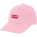 Kinderpet Levi's Core Batwing Curve Brimcap Roze (Één maat)