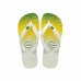 Heren Slippers Havaianas Brasil Fresh Geel