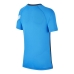 Kurzarm Fußballshirt für Kinder Nike  Dri-FIT Academy Blau