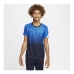 Kurzarm Fußballshirt für Kinder Nike  Dri-FIT Academy Blau