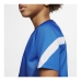 Children's Short Sleeved Football Shirt Nike  Dri-FIT Academy Blue