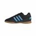 Detské topánky na halový futbal Adidas Super Sala Čierna