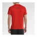 Heren-T-Shirt met Korte Mouwen Bullpadel Odeon Tl Rood