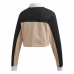 Damespolo met Korte Mouwen Adidas Originals Cropped Vrouw Zwart