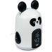 Alarm Clock Bigben White/Black Panda bear