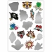 Set pentru Lucru Manual Clementoni 17 Temporary Mystery Tattoos