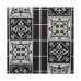 Pegatinas Atmosphera Decorativo Azulejo Negro 2 Unidades (30,5 x 25 x 0,3 cm)