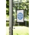 Informatieve poster Durable Zwart Transparant Magnetisch Plastic 2 Onderdelen