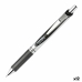 Gelepenn Pentel Energel XM Klick 0.7 Svart 12 Deler