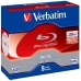 Blu-ray BD-RE Verbatim Datalife 5 броя 25 GB 6x