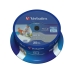 Blu-Ray BD-R Printable Verbatim Wide Inkjet Datalife 25 Stuks 25 GB 6x