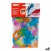 Materiaal voor handarbeid Apli Veren Multicolour 14 g (5 Stuks)