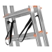 Folding ladder Krause Dopplo Silver 105 cm