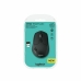 Schnurlose Mouse Logitech M720 Schwarz Schwarzweiß 1000 dpi